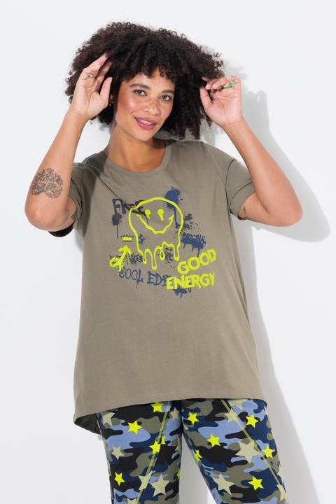 Immagine prodotto Angel of Style T-Shirt, A-Linie, Smiley, Halbarm (50)
