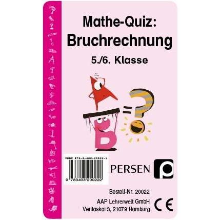 Thumbnail - Mathe-Quiz: Bruchrechnung, Schulbücher von Jens Eggert