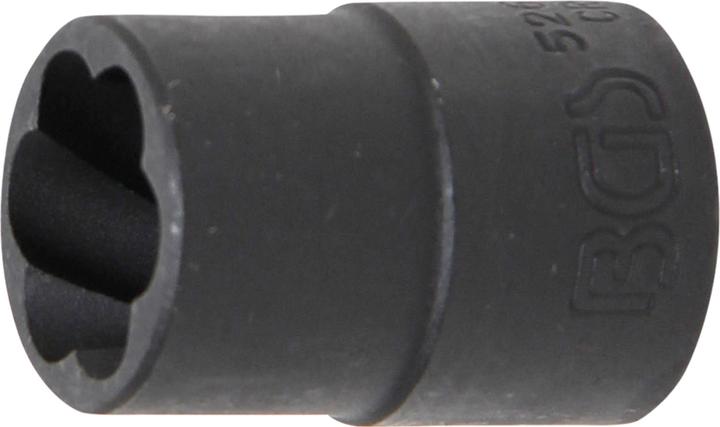 BGS Twist Socket (Spiral Profile) / Screw Extractor | 12.5 mm (1/2") Drive | 15 mm