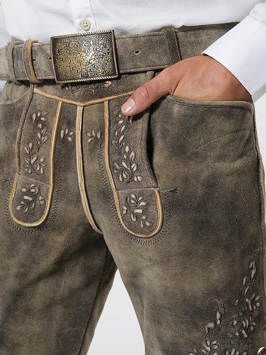 Actual product image Beckert Lederhosen WILDBOCK SÄMINA (46)
