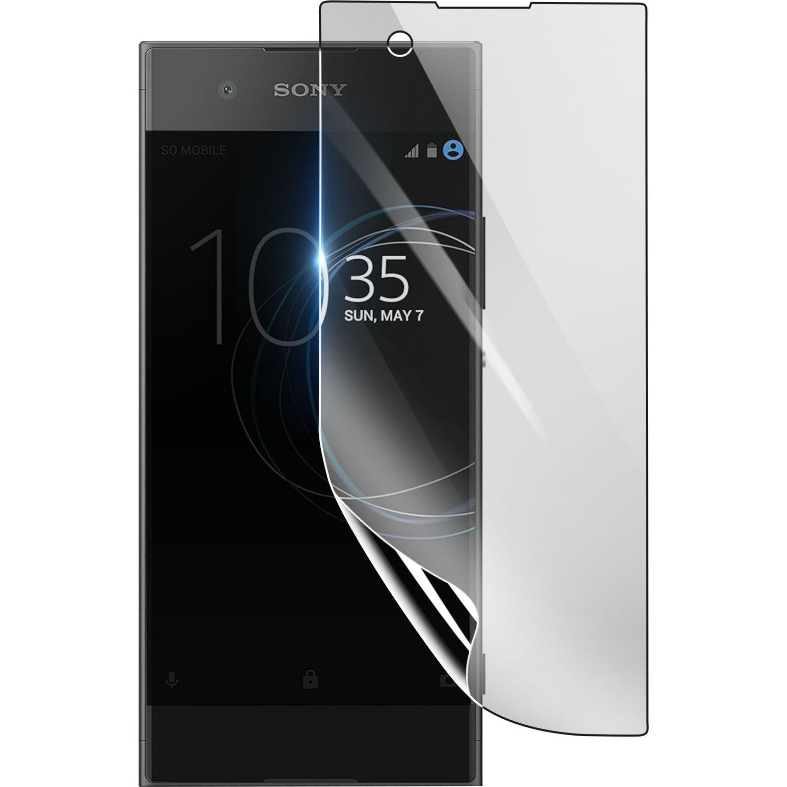 3MK Hydrogel Bildschirmfolie für Sony Xperia XA1 (1 Stück, Sony Xperia XA1), Smartphone Schutzfolie, Transparent