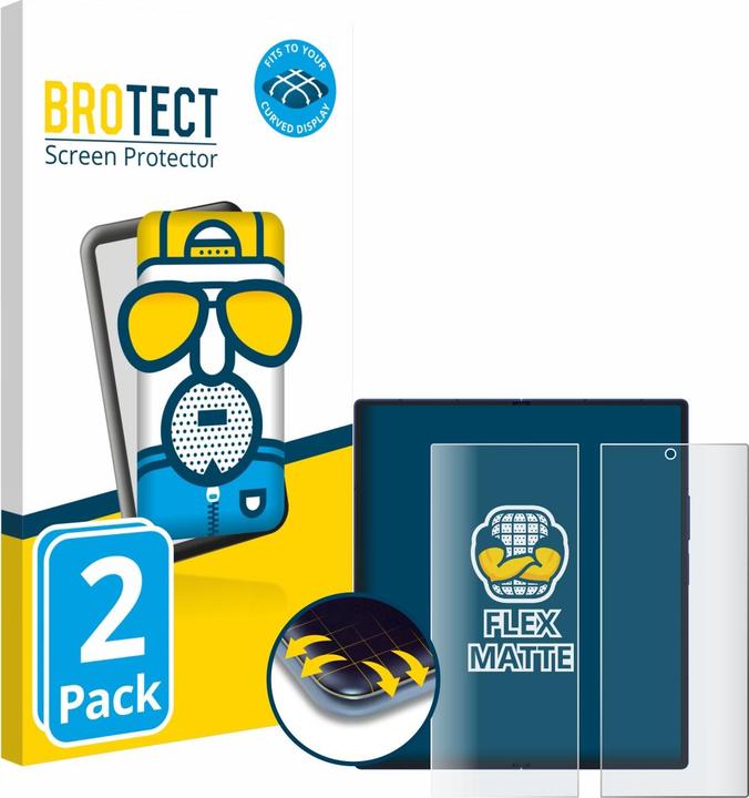 Actual product image BROTECT Full-Screen Protector Matte (2 pcs., Samsung Galaxy Z Fold7)