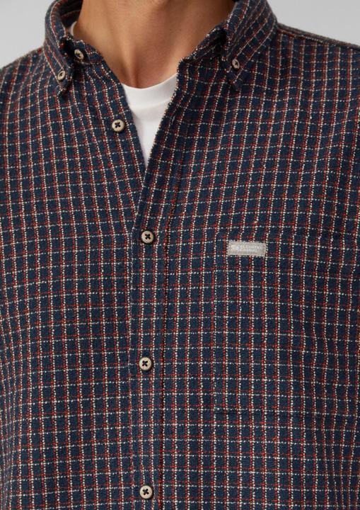 Immagine prodotto s.Oliver Hemd Regular Fit: Kariertes Hemd mit Struktur (M)