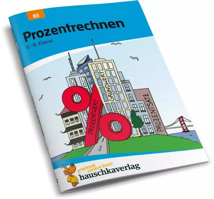 Produktbild Prozentrechnen 6.-9. Klasse (Deutsch, Adolf Hauschka, Rainer Thiele, Martina Knapp, 2021)