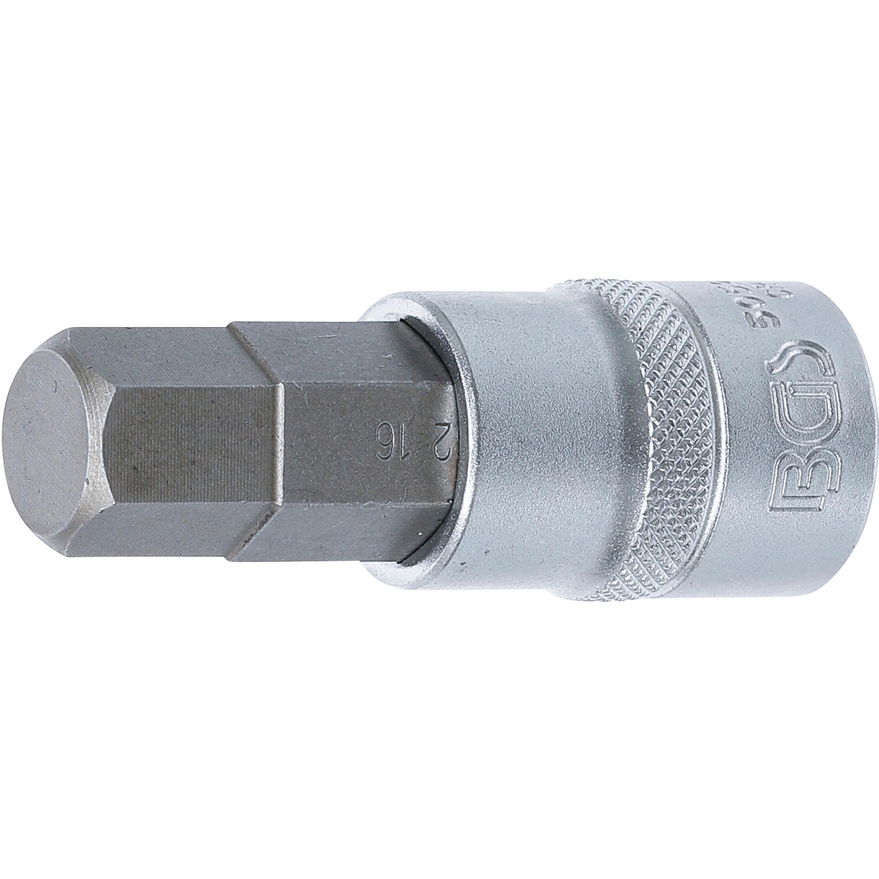 BGS, Bits, Bit-Einsatz Antrieb Innenvierkant 12,5 mm (1/2") Innensechskant 16 mm (12,5 mm)
