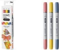 Produktbild Copic CIAO - Marker (Y-15 Cadmium Yellow, R-22 Light Prawn, B-95 Light Grayish Cobalt, 6 mm, 3 x)