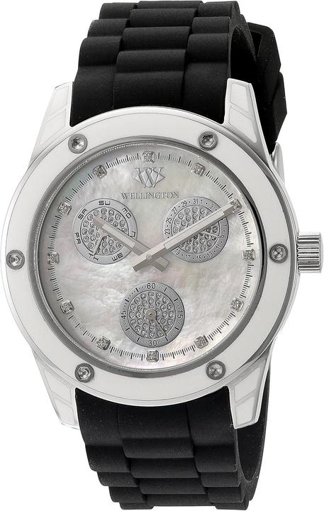 Actual product image Wellington Geraldine Analog Quartz Day-Date Agenda Round (Analogue wristwatch, 39 mm)