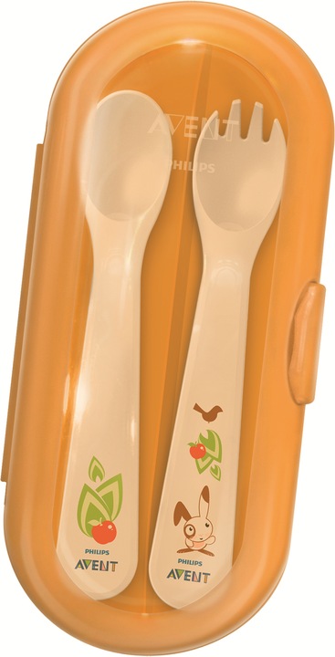 Produktbild Philips Avent Besteck Set mit Box SCF718/00