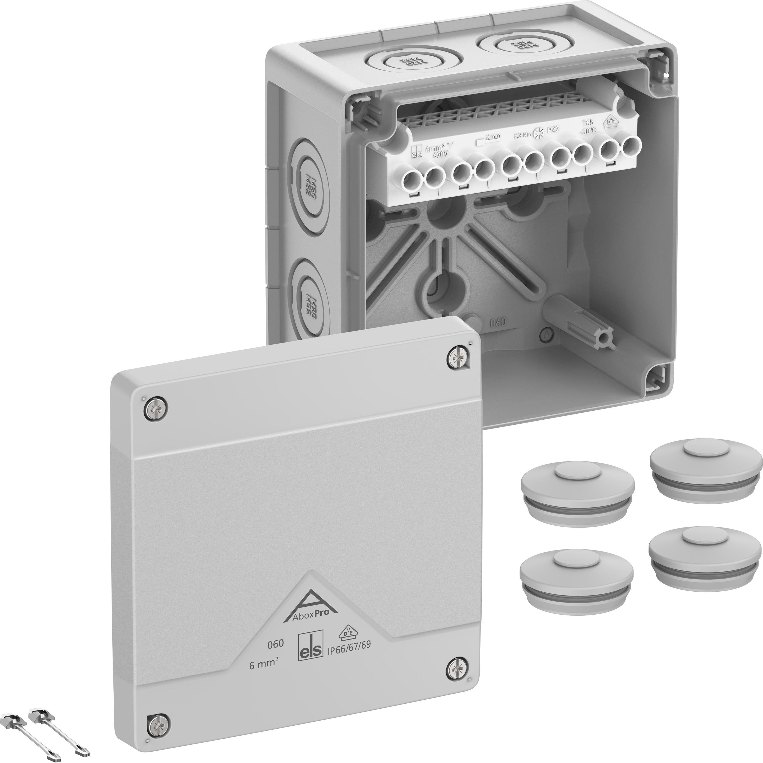 Spelsberg, Abzweigdose, Abzweigkasten Abox Pro 060-6² Schutzart IP66/IP67/IP69 max.6² 40642001