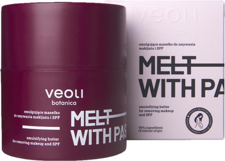 Veoli Botanica Melt With Passion emulgujące masełko do zmywania makijażu i SPF 40g (Reinigungslotion)