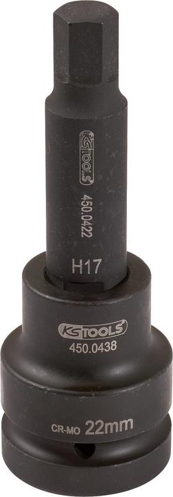 KS Tools presa esagonale da 3/4" per bit di potenza