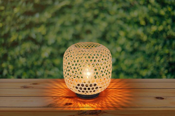 Actual product image Globo Solar light brown 1xLED (IP44)