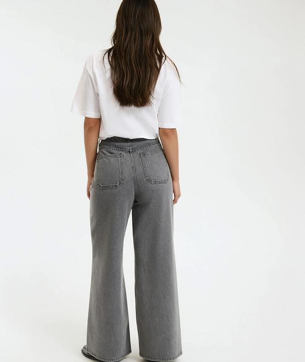 Actual product image La Redoute Collections Extraweite High-Waist-Jeans (Frequency band 38 (2600 MHz))