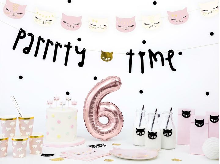 Image du produit Amscan Guirlande Chat Rose (1 pcs)