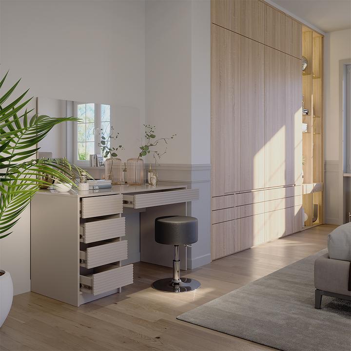 Actual product image Vicco Sherry with mirror & stool (120 x 55 x 75 cm)