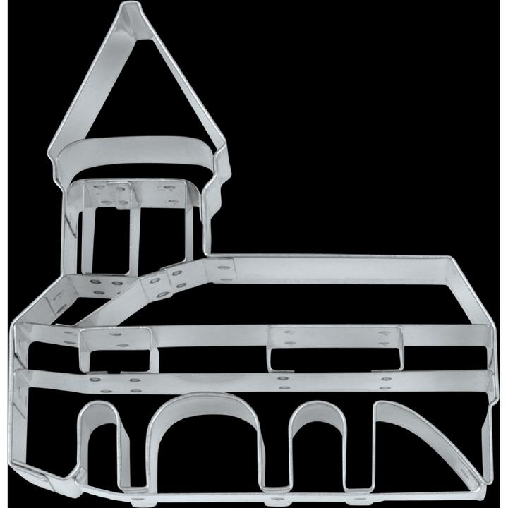 Actual product image Städter Emporte-pièce à gaufrer Pont de la Chapelle Lucerne 9.5 cm
