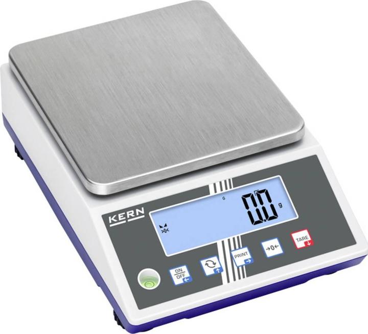 Actual product image Kern Precision balance (DMS)Max 6000 g e=1 g d=0.1 g