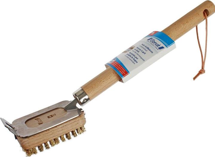 Actual product image Ebnat Grillbürste mit Kratzer Klicksystem 33 cm (33 cm)