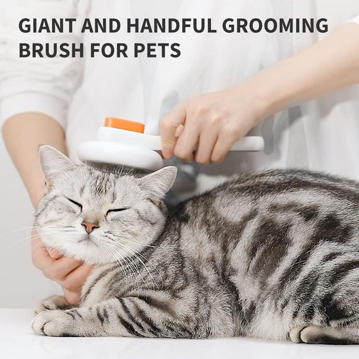 Actual product image Petkit Large pet grooming brush 2 white (Dog, Cat)
