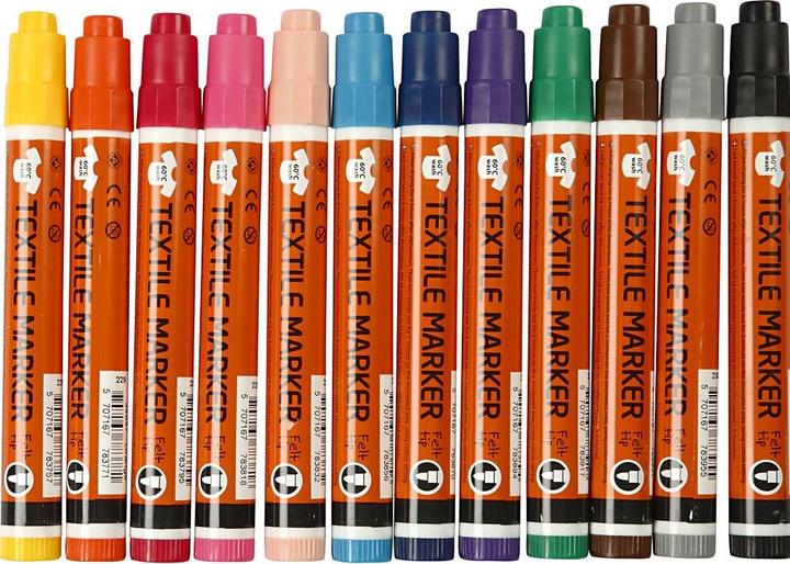 Produktbild Default Textile Markers (12x)