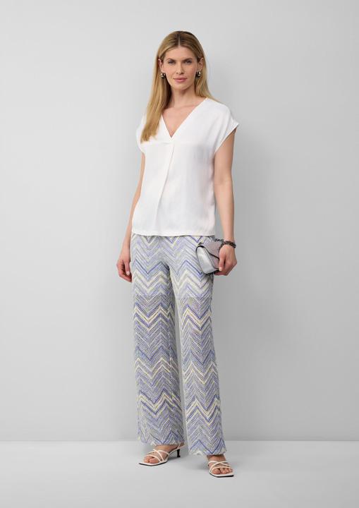 Image du produit S.Oliver Hose Wide-Leg-Hose aus Strickjersey mit Futtershorts und Elastikbund (Bande de fréquences 38 (2600 MHz))