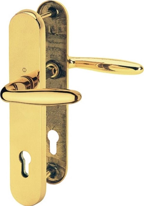 Produktbild Hoppe Schutzgarnitur Pisa M151/361A/360 Messing F77-R 92 mm 67-72 mm (Türgarnitur)