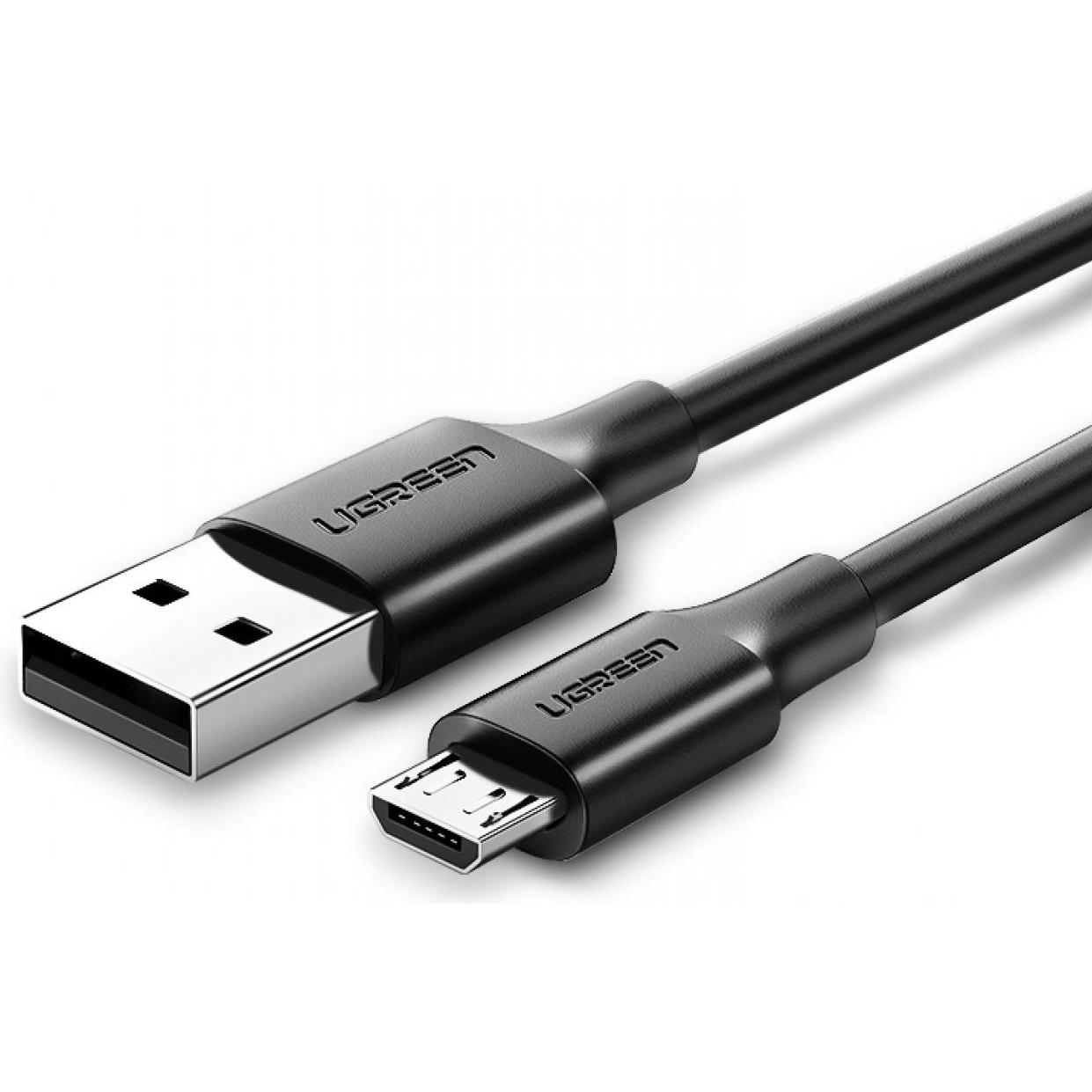 Ugreen MicroUSB Lade und USB (1.50 m, USB 2.0), USB Kabel