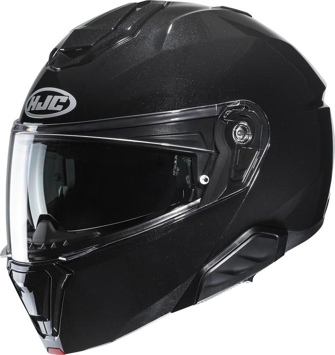 Produktbild HJC i91 Solid Schwarz Metallic Klapphelm M (M)