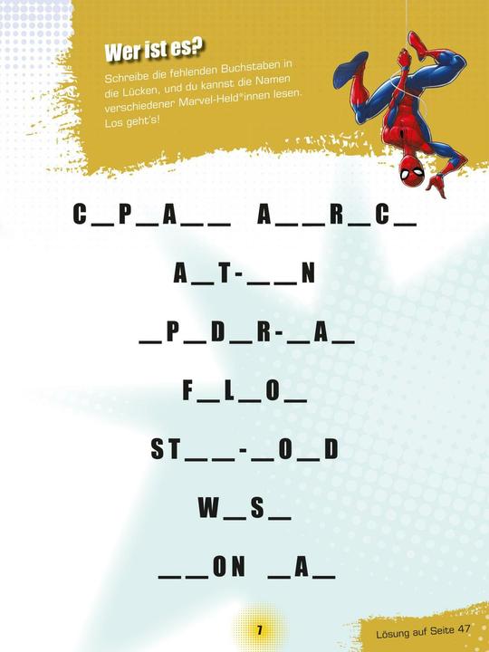 Produktbild MARVEL: 1000 Sticker