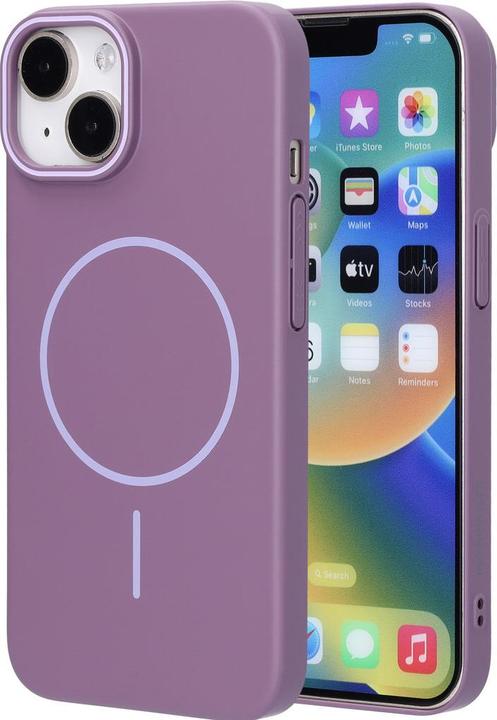 Immagine prodotto Mobiparts Slim Line Case Apple iPhone 14 (MagSafe Compatible) Imperial Purple (Apple iPhone 14)