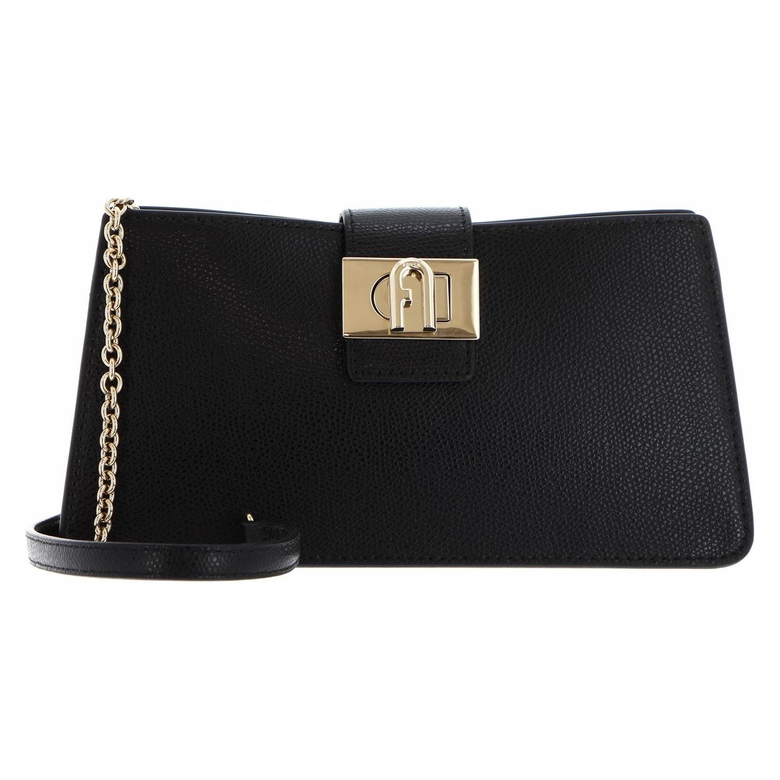 Furla, Damen, Handtasche, 1927 Mini Crossbody Bag, Schwarz