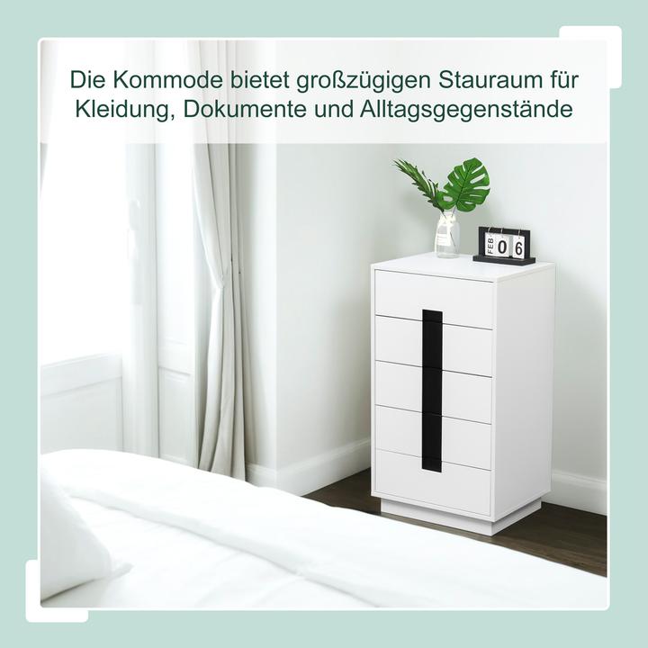 Image du produit Relaxdays Commode (50 x 40 x 88 cm)