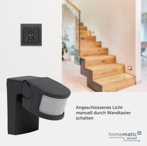Produktbild Homematic IP Wired Smart Home Bewegungsmelder - (20 m)