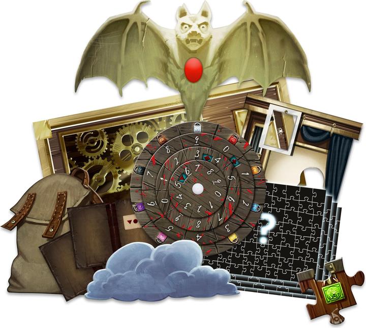 Actual product image Thames & Kosmos EXIT + Puzzle - Nightfall Manor (EN) (KOS1662) (English)