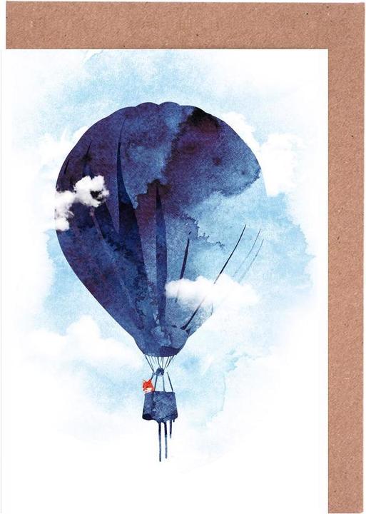 Produktbild Juniqe Bye Bye Balloon - Kinderzimmer & Kunst für Kinder (15 Stk.)