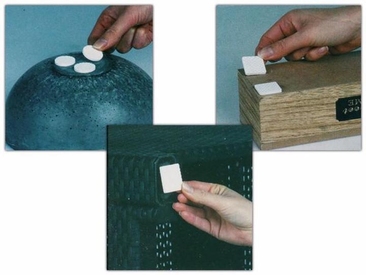 Produktbild Kinzo Skid pads FT 28pc 3as (Filzgleiter, 28 Stück)