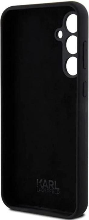 Immagine prodotto Karl Lagerfeld KLHCS23FEMHKNPK S23 FE S711 czarny/nero Silicone Ikonik Metal Pin (Samsung Galaxy S23 FE)