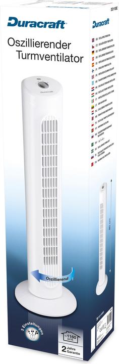 Actual product image Duracraft Tower fan DO-1100E 40 W ( (52 dB)