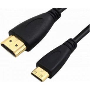 Brackton Cable Kabelis HDMI Male - mini HDMI Male 3m Black, Cavo video