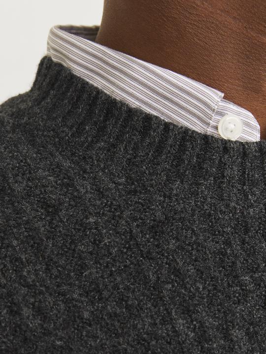 Actual product image Jack & Jones Plain knitted jumper Knitted jumper (XXL)