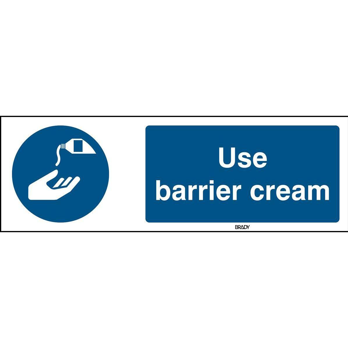 Brady, Sicherheitskennzeichnung, ISO Safety Sign - Use barrier