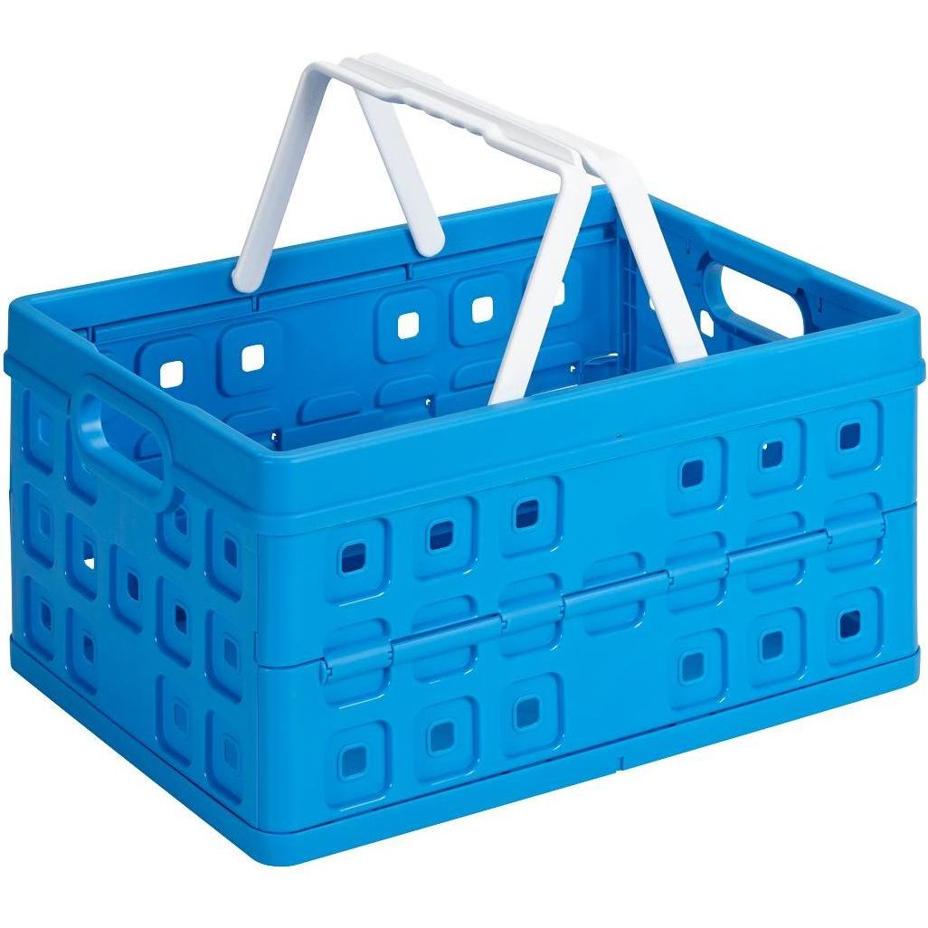 2x Sunware, Aufbewahrungsbox, Square Klappbox, Inhalt 32 oder 46 Liter, 30 kg Tragkraft, für Lebensmittel (32 l)