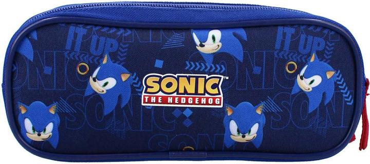 Produktbild Vadobag Sonic Still Unstoppable Federmäppchen, 2 Fächer, Blau