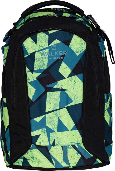 Blau, Hellgrün, Papercut, Schwarz