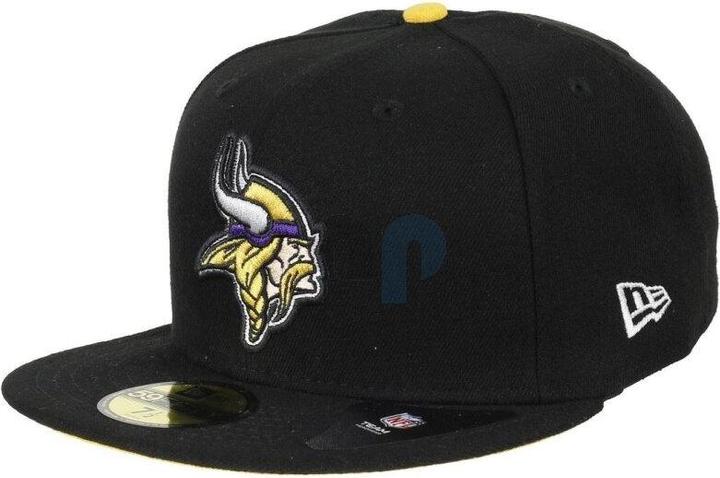 Immagine prodotto New Era NFL - Minnesota Vikings - 59Fifty Cap Nero 7 1/8 (56)