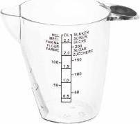 Produktbild Plast team Messbecher, 0,25 Liter, transparent (250 ml)
