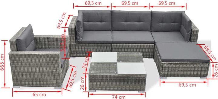 Produktbild vidaXL Jaylene