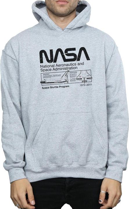 Immagine prodotto Nasa Felpa con cappuccio (S)