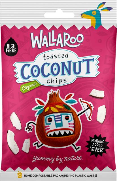 Actual product image Wallaroo Organic Toasted Coconut (30 g)