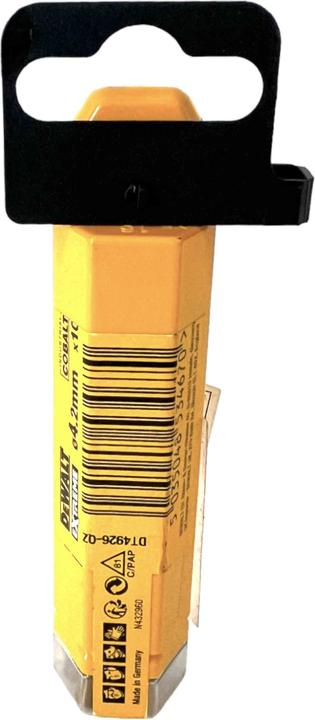Produktbild DeWalt COBALTBOHRER FÜR METALL 4,2 mm 10St (4.2 Millimeter)